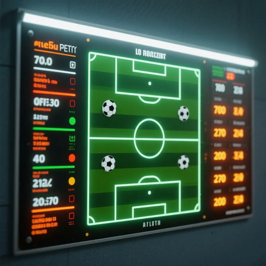 比赛盘口与赔率分析示意图